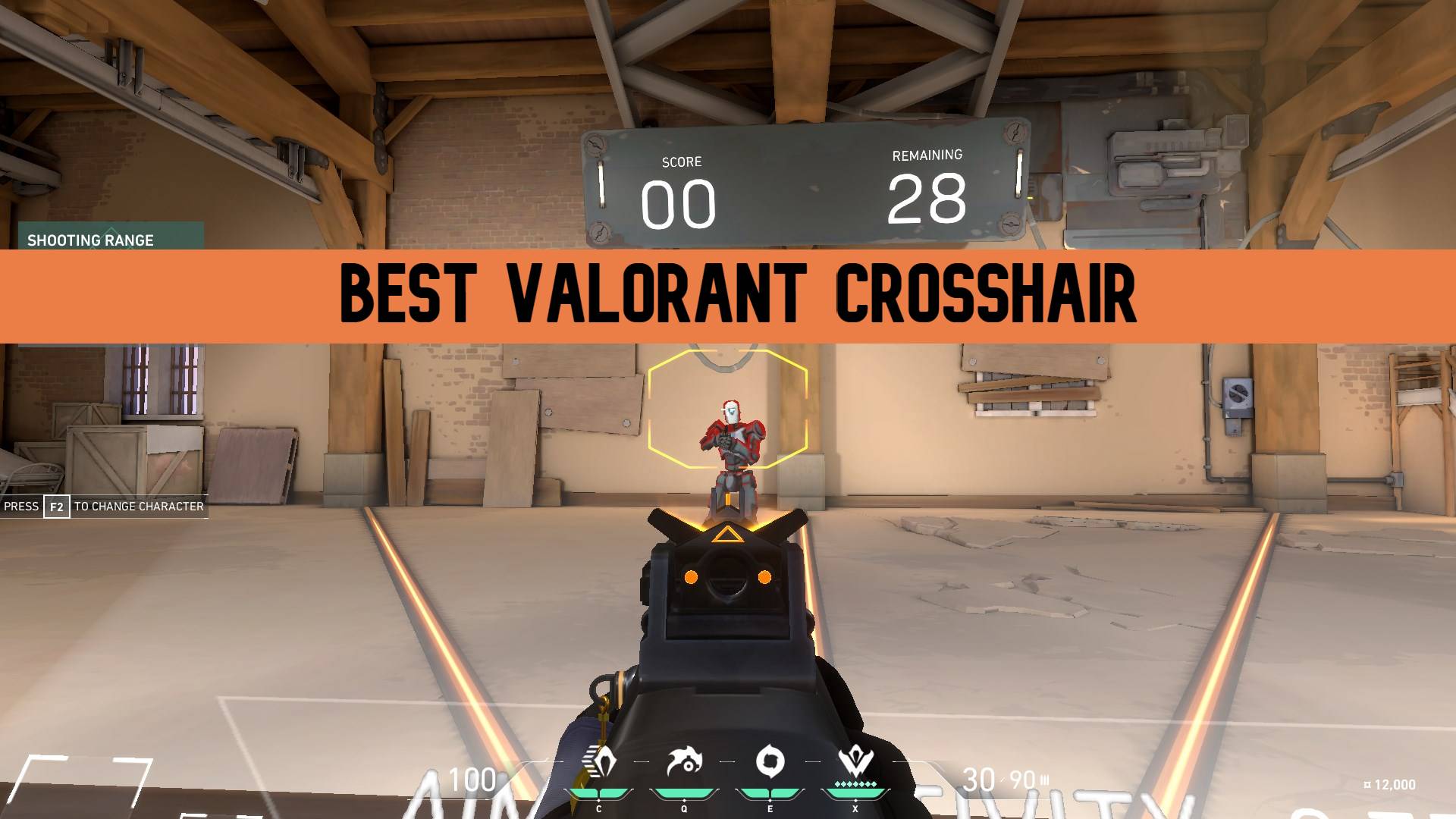 Black crosshair valorant