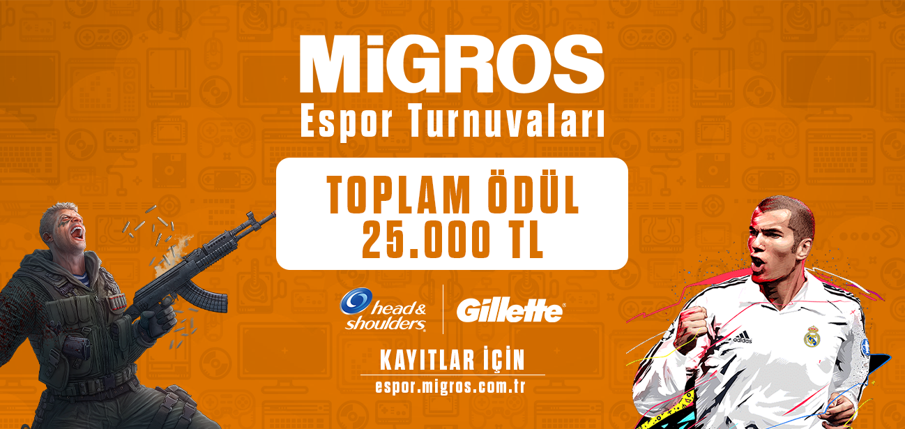 Migros Espor Turnuva Platformunu Yayınladı!