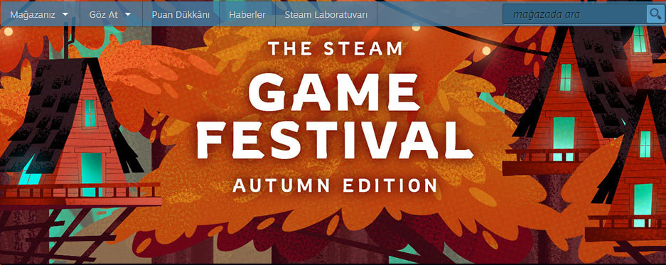Steam Oyun Festivali Sonbahar Sürümü Başladı!