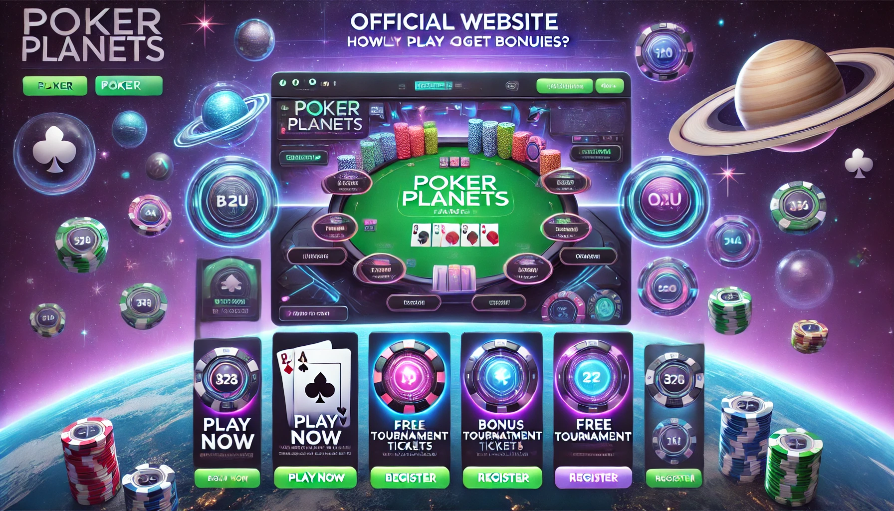 Официальный сайт Poker Planets: как играть и получать бонусы?