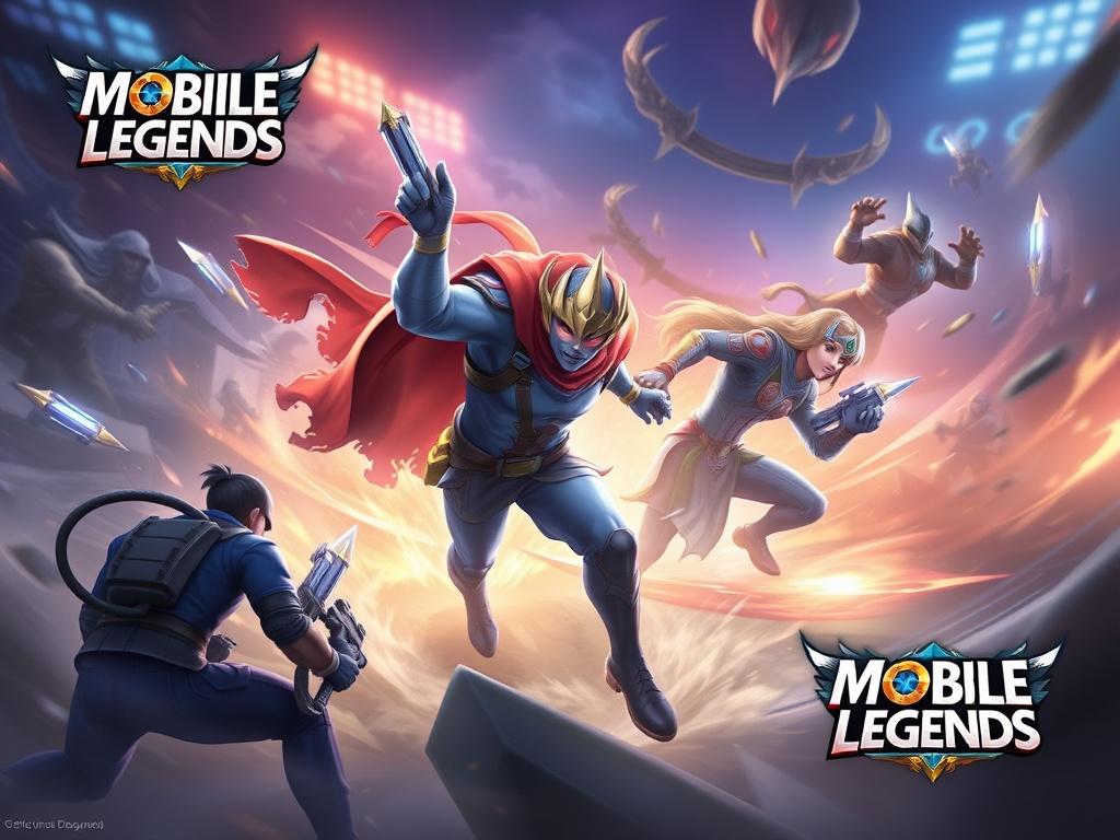     Les jeux mobiles (Mobile Legends, Free Fire) dans l'e-sport.. Mobile Legends : une arène stratégique à la portée de tous