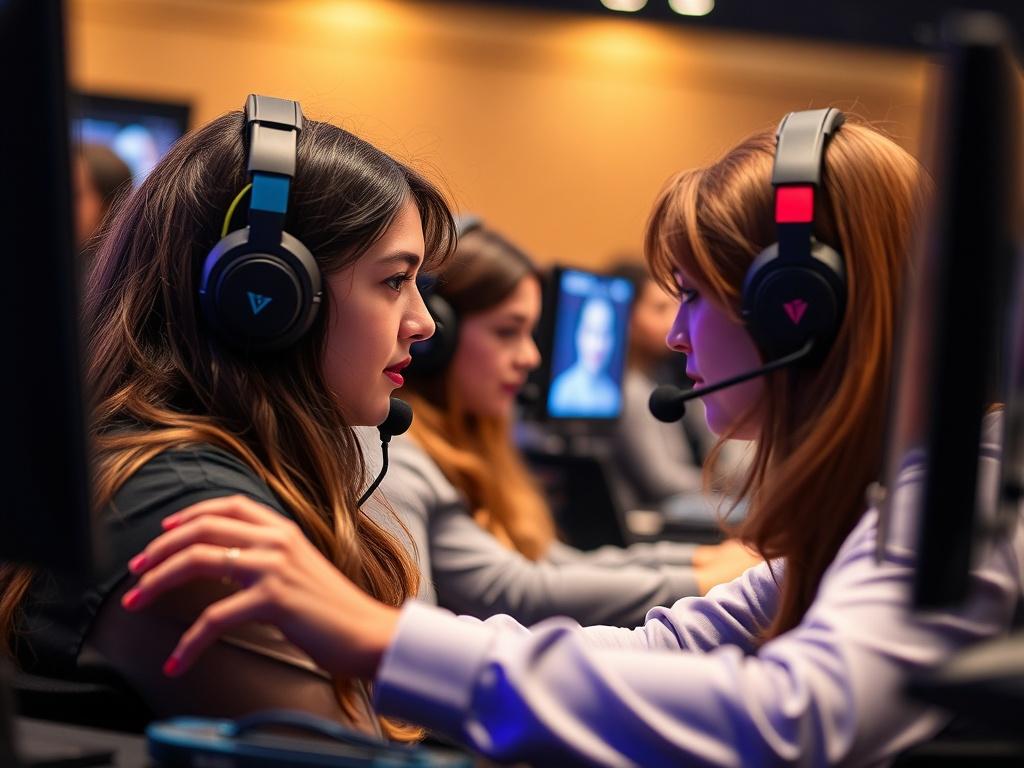     Frauen im E-Sport: Herausforderungen und Chancen.. Bildung und Community‑Arbeit: Die Basis für langfristigen Wandel