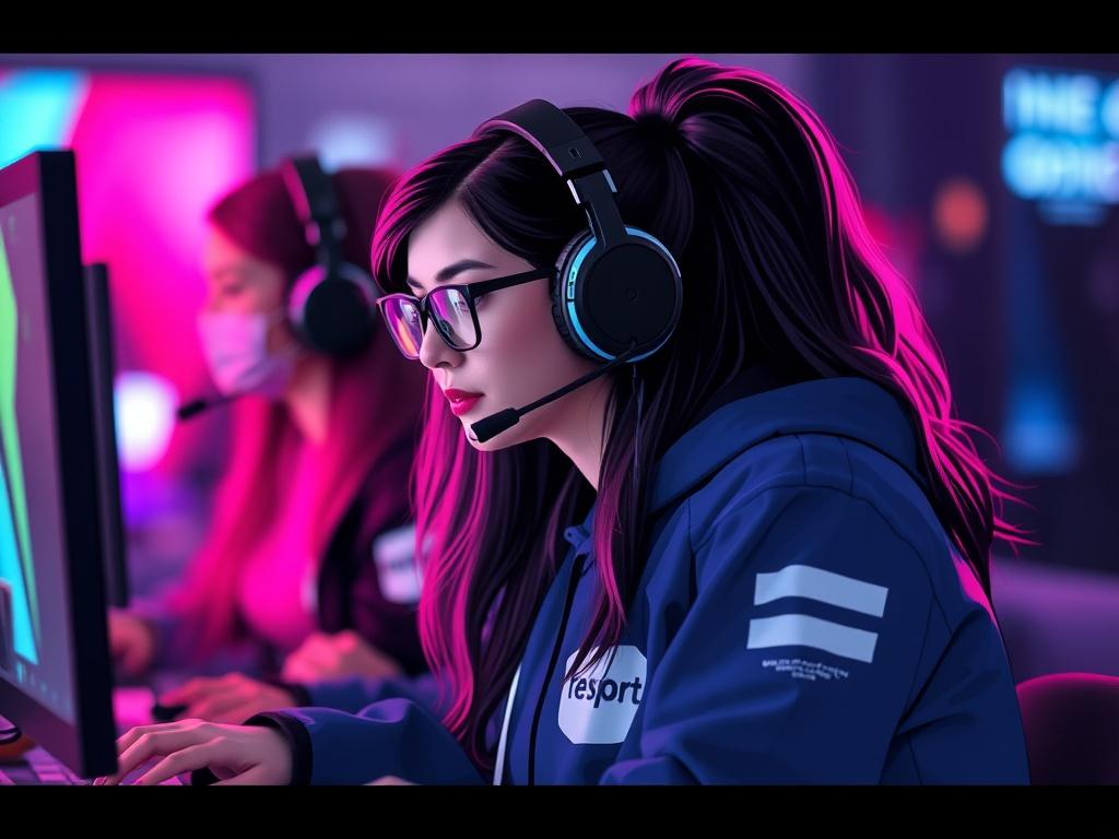     Frauen im E-Sport: Herausforderungen und Chancen.. Die aktuelle Lage: Wer ist sichtbar — und wer nicht?