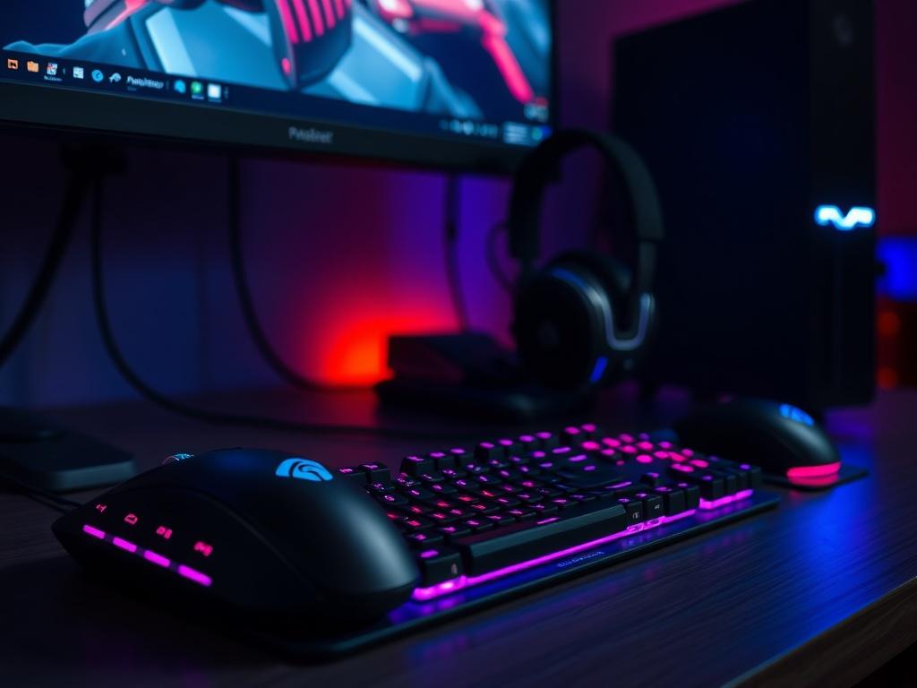     Die richtige Gaming-Ausrüstung: Maus, Tastatur, Headset.. Software und Feintuning