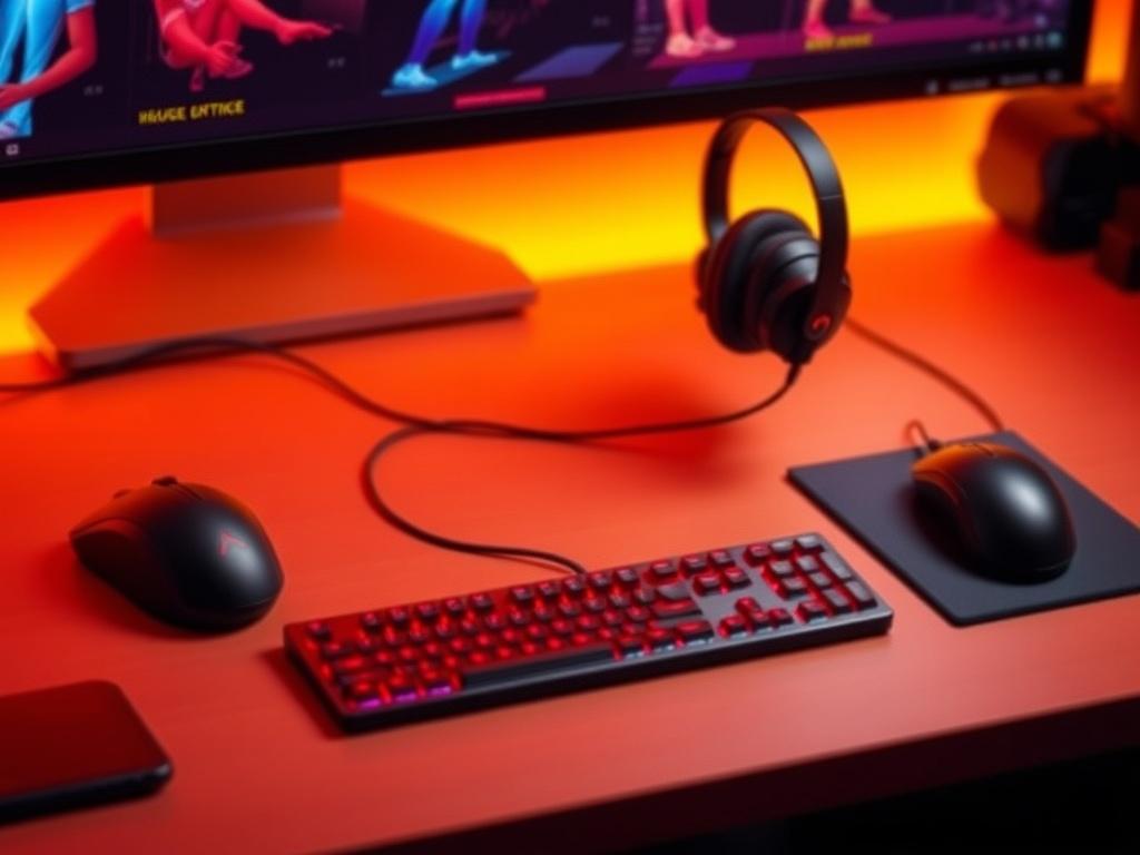     Le matériel indispensable pour jouer en compétition (souris, clavier, casque).. Étapes pratiques pour choisir votre setup idéal